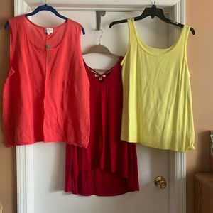 NEW 3 tops for $24